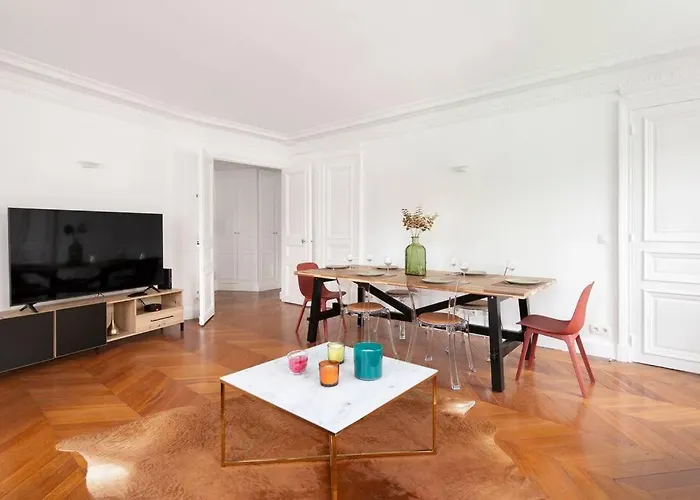 Sweet Luxury Arc The Triomphe Near Champs Elysees And Palais Des Congres 8 Ppl