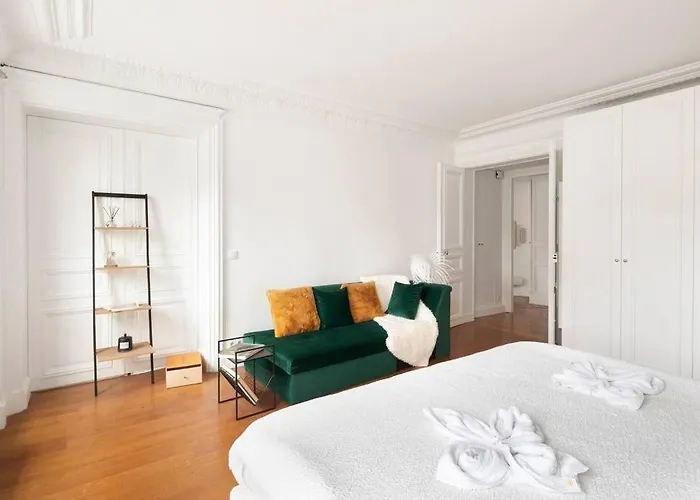 Lägenhet Sweet Luxury Arc The Triomphe Near Champs Elysees And Palais Des Congres 8 Ppl *