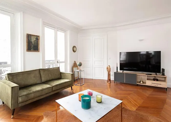Lägenhet Sweet Luxury Arc The Triomphe Near Champs Elysees And Palais Des Congres 8 Ppl